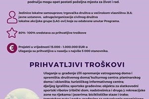 Objavljen natječaj za provedbu tipa operacije 7.4.1.